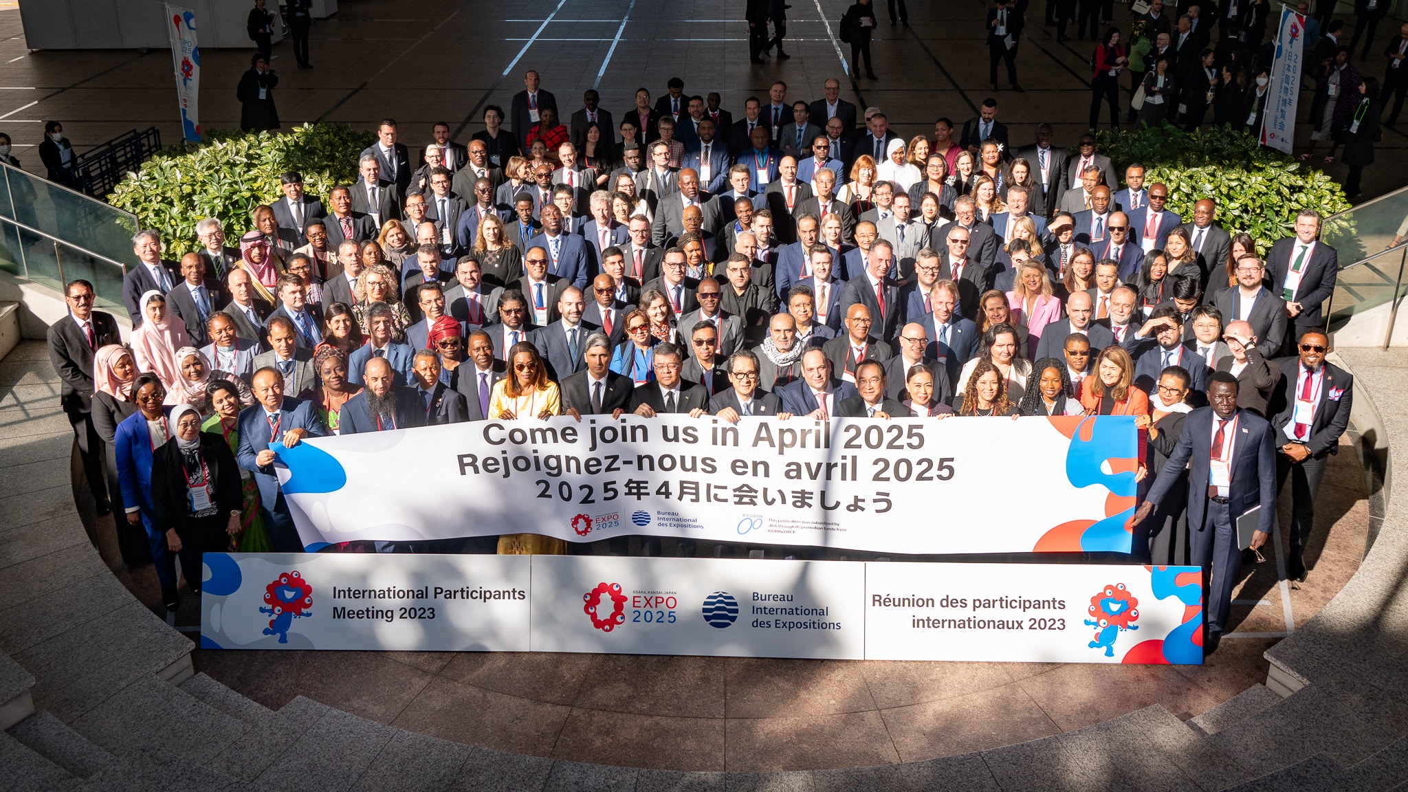Rassemblement de 150 pays à l’Exposition Universelle « Heureux d’être avec le Japon »